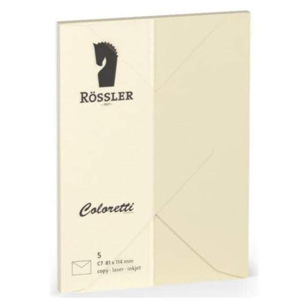 Magni Briefumschläge Coloretti C7 5er creme (C7, 5x) (220707512)