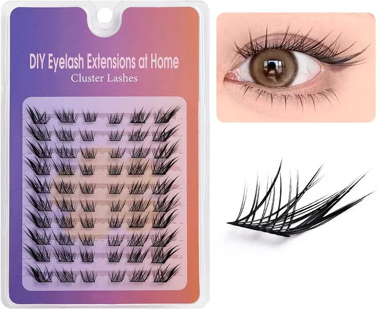 INF Einzelne falsche Wimpern (10 Paare, 3-teilig) Model 5