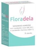 Floradela Cápsulas Saúde Flora Feminina Íntima 15 cápsulas