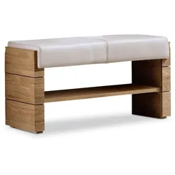 Voglauer Garderobenbank Vmontanara Holz Braun Wildeiche
