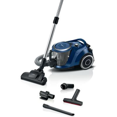 BOSCH Bodenstaubsauger "Serie 6 BGC41XECO, ideal für Allergiker, Hygiene-Filter", blau (crystal blau), B:32,4cm H:26,7cm T:47,4cm, Bodenstaubsauger, 10 Jahre Motorgarantie, XXL-Polsterdüse, lange Fugendüse, leise, blau