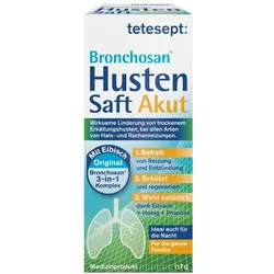 Tetesept Bronchosan Husten Akut Saft 117 g