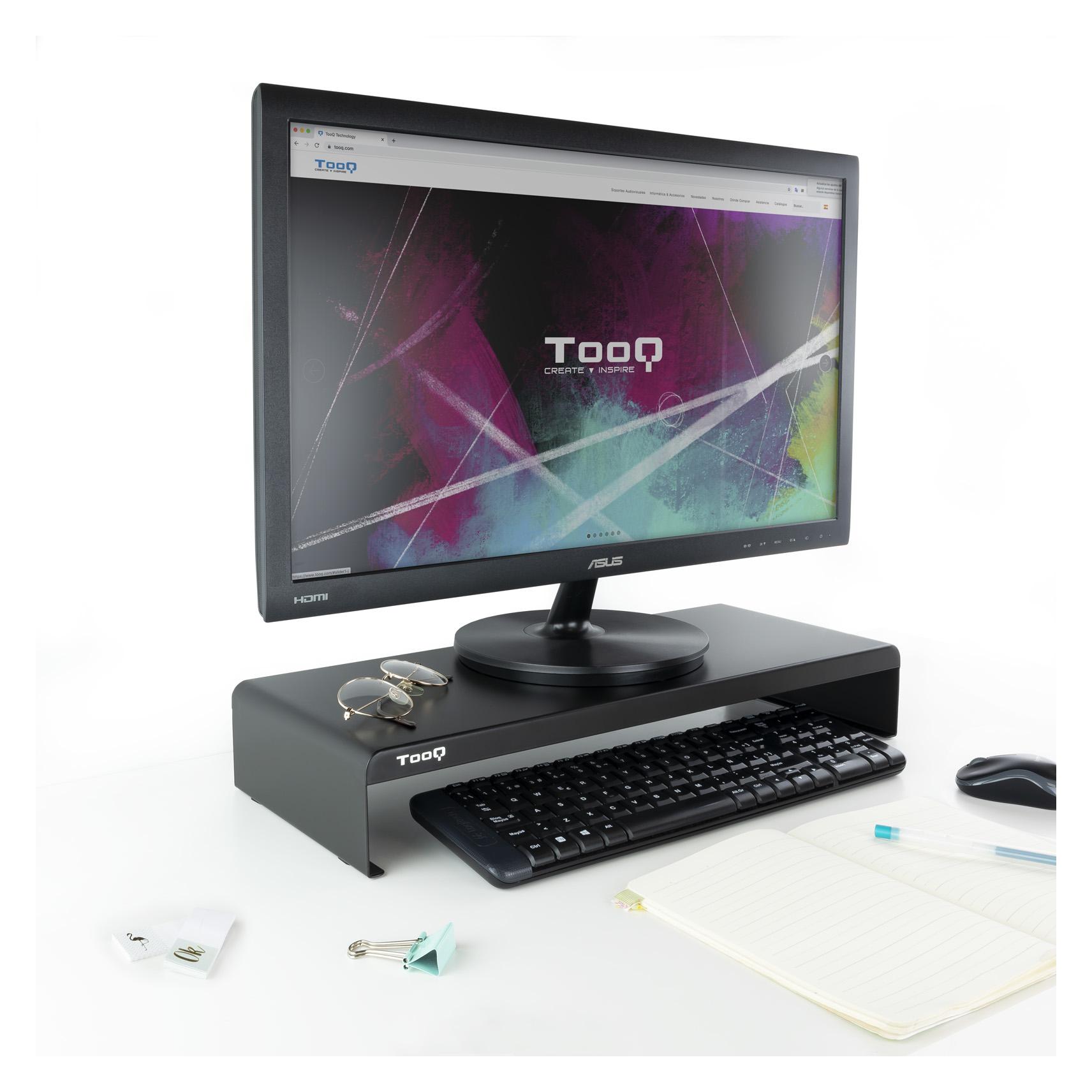Tooq Technology TQMR0121 Flachbildschirm-Tischhalterung Freistehend Schwarz (TQMR0121)