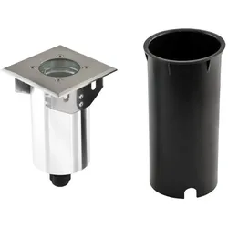 EVN Bodeneinbau Leuchte quad. EDS IP66 GX5.3 12V Ø88