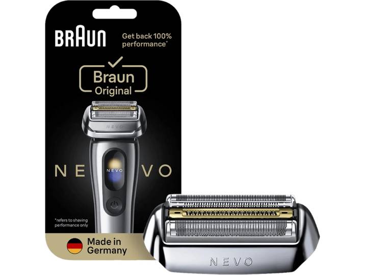 Braun NEVO Scheerkop Zilver
