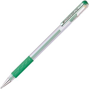 Pentel Gelschreiber Hybrid Gel Grip, K118-MD, Strichbreite 0,4 mm, Schreibfarbe metallic-grün