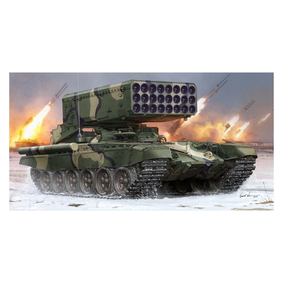 Trumpeter Russian TOS-1 24-Barrel Multipe Rocket L (05582)