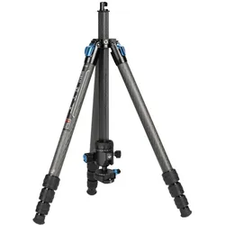 Sirui ST-124 Superb Travel mit ST-10X Kugelkopf (Carbon), Stativ, Grau