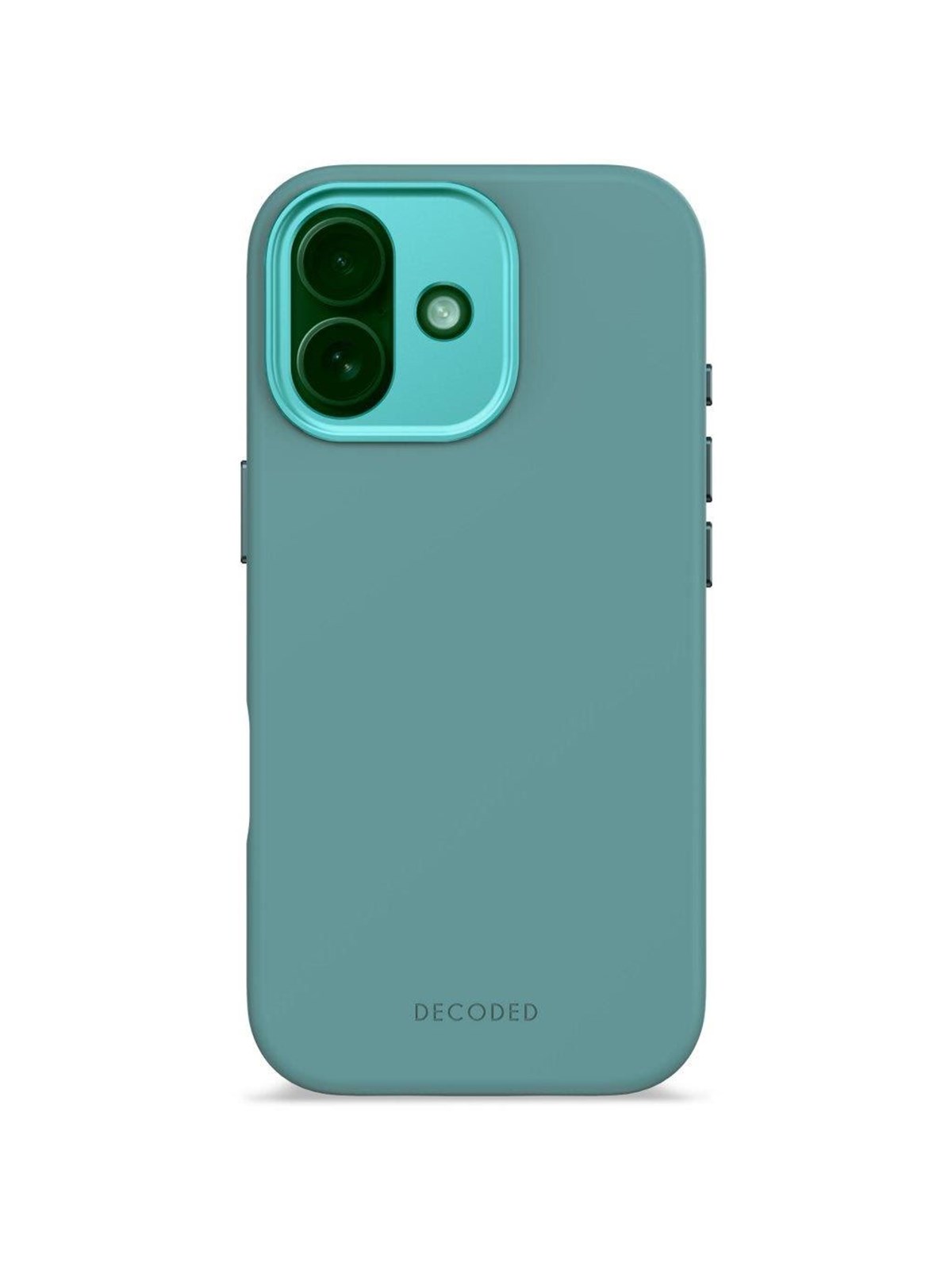 Decoded AntiMicrobial Silicone Backcover for iPhone 17 - Retro Blue