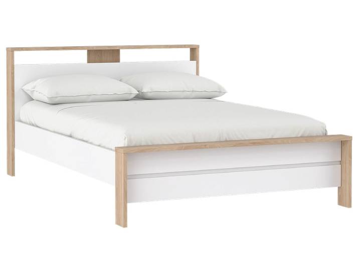 Bett NEXT 140x200cm spanplatte jackson eiche