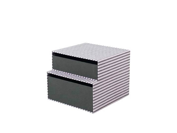 Broste Copenhagen Cecelia opbergboxen lichtpaars - 70080492