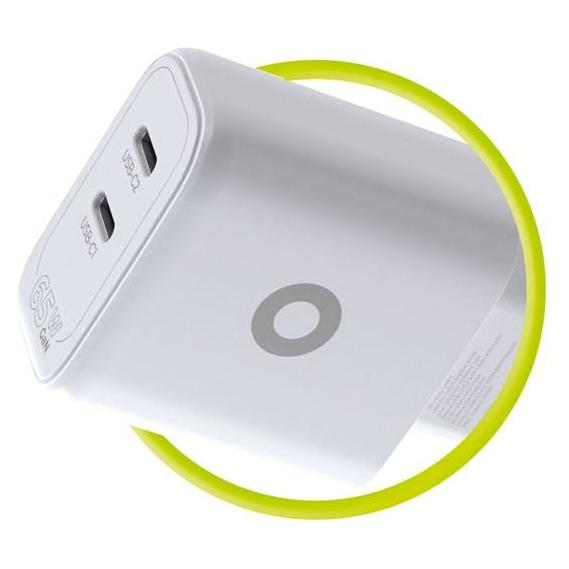 Mobile Origin GaN 65W Charger MO19 - Dual USB-C (65 W, 2 Ports) (MO-GAN65W-MO19)