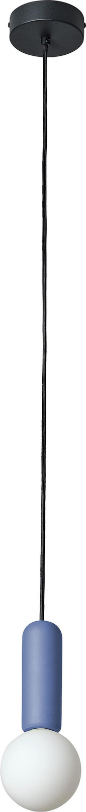 Osram Decor Concrete Mic hanglamp, blau, betonlook, metaal