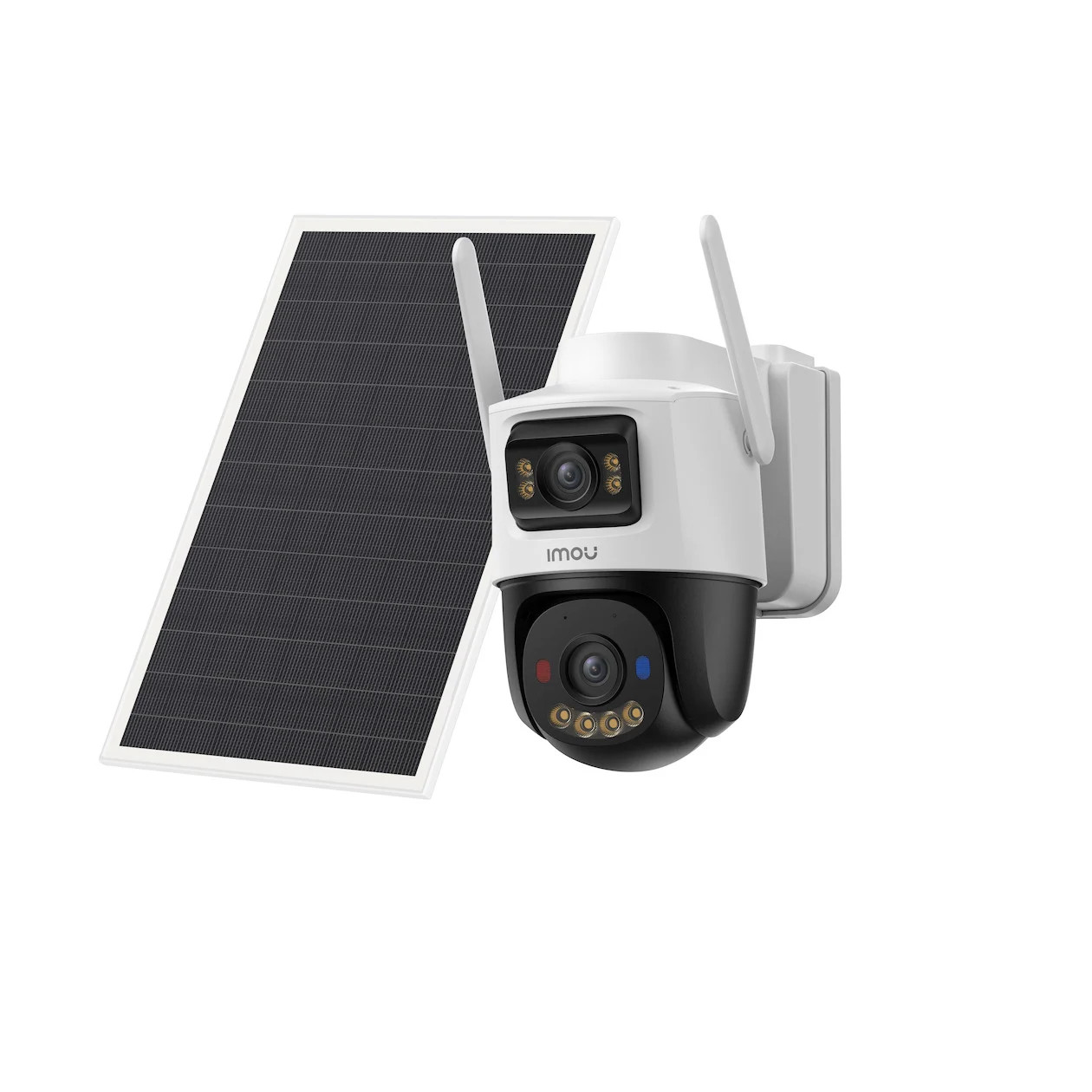 Imou AOV Dual IP-camera 5MP + 5MP, Wifi en 4G, Zwart/Wit