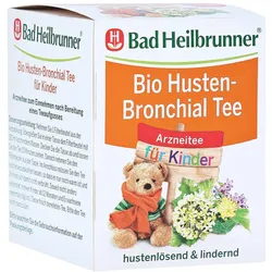 BAD Heilbrunner Bio Husten-Bronchial Tee 8X1,5 g