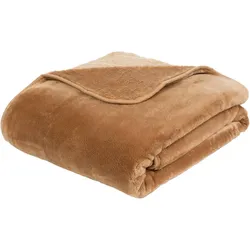 Gözze Premium Cashmere-Feeling Decke sand 220x240 cm