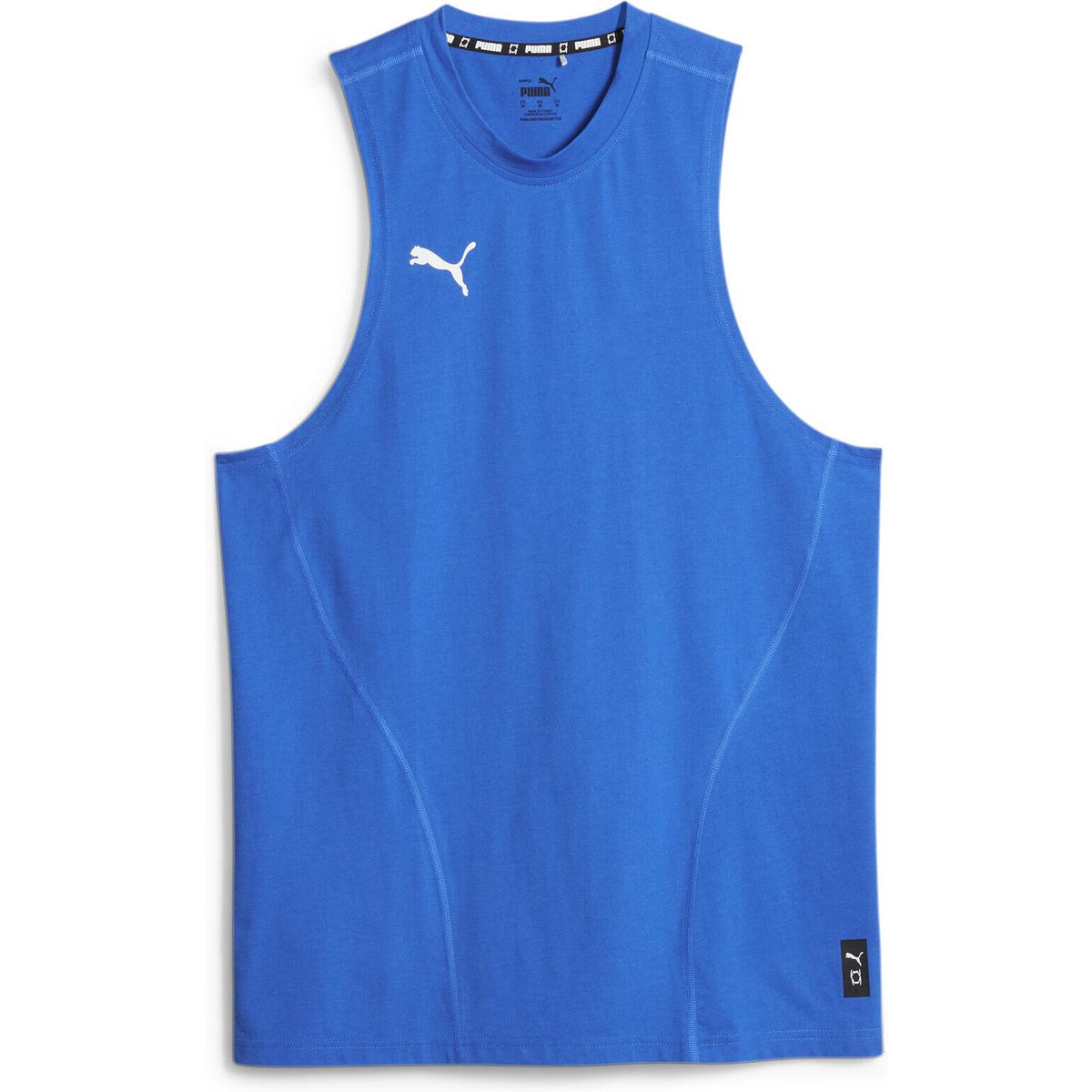 Puma Hoops Team Drycell Slvs Top electric blue lemonade (07) L 676642-07-L
