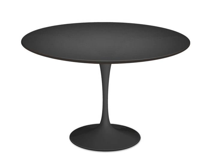Ess-Tisch Saarinen Tulip Knoll International schwarz, Designer Eero Saarinen, 73x0 cm