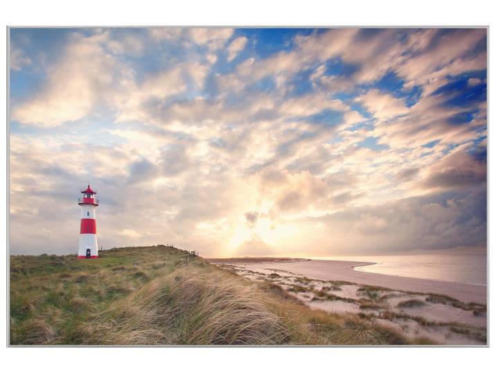 Bild mit Rahmen Leuchtturm 2 image LAND