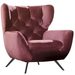 Portobello Sessel Chester Stoff Purple