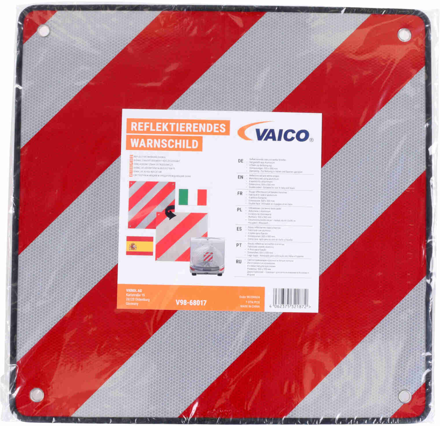 Vaico Zubehörsatz V98-68017