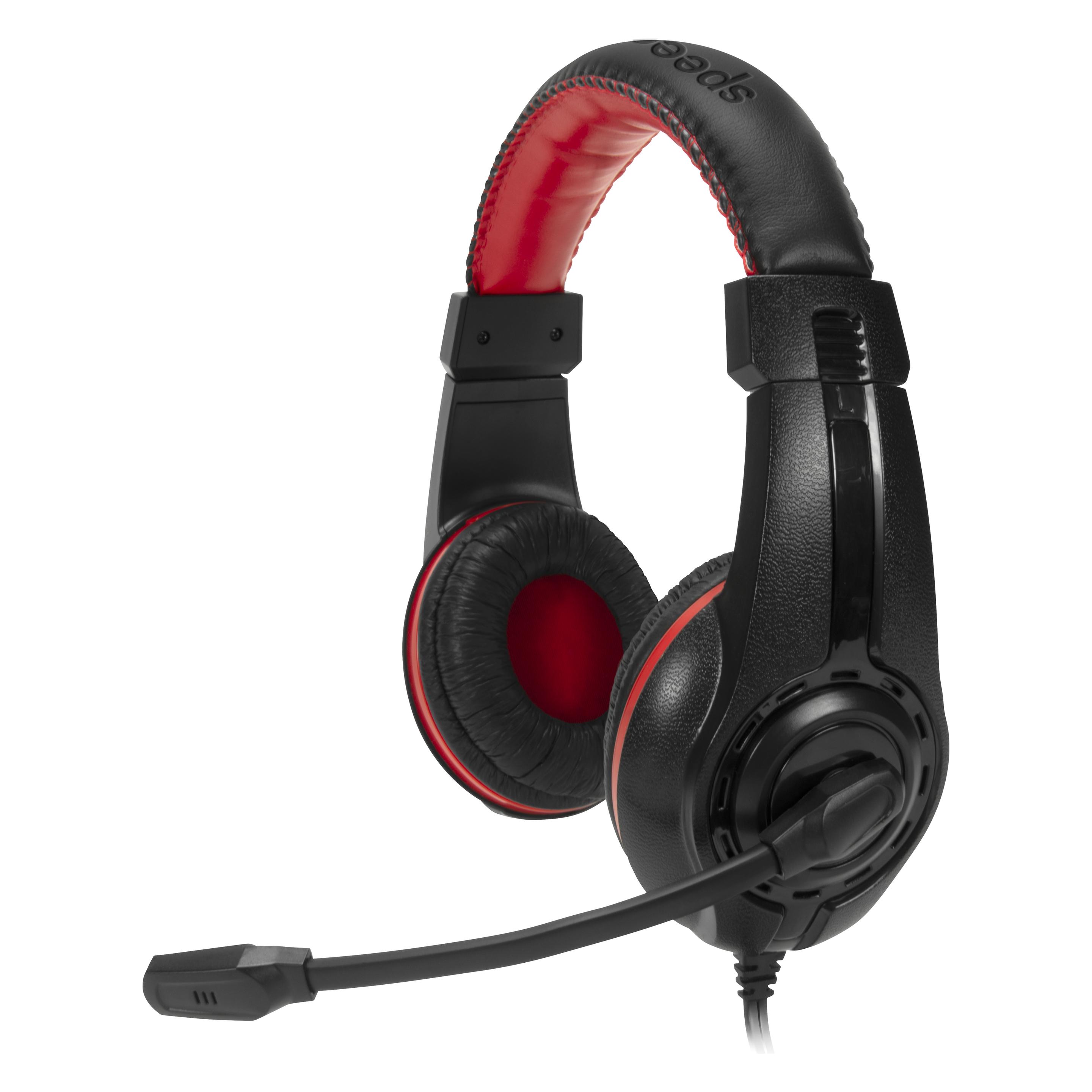 Speedlink LEGATOS Stereo Gaming Headset - for PC/PS5/PS4/Xbox Series X/S/Switch/OLED/Lite, black (Kabelgebunden) (SL-860014-BK)