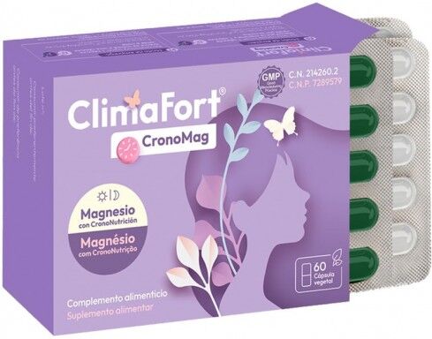 Laboratorios Niam Climafort Cronomag 60 Capsules