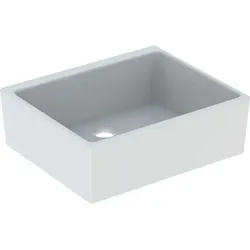 Geberit Wohnstätte Spülstein ohne Überlauf 50cm, weiß, 360050000