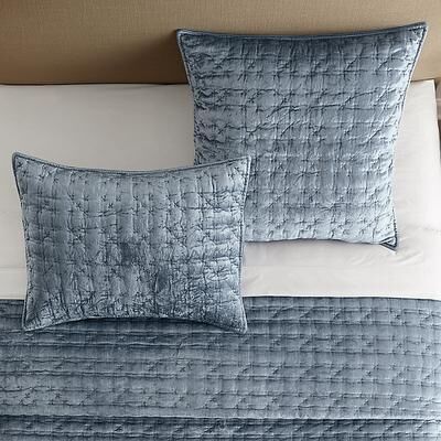 Margot Slubby Velvet Sham - Tea King - Ballard Designs