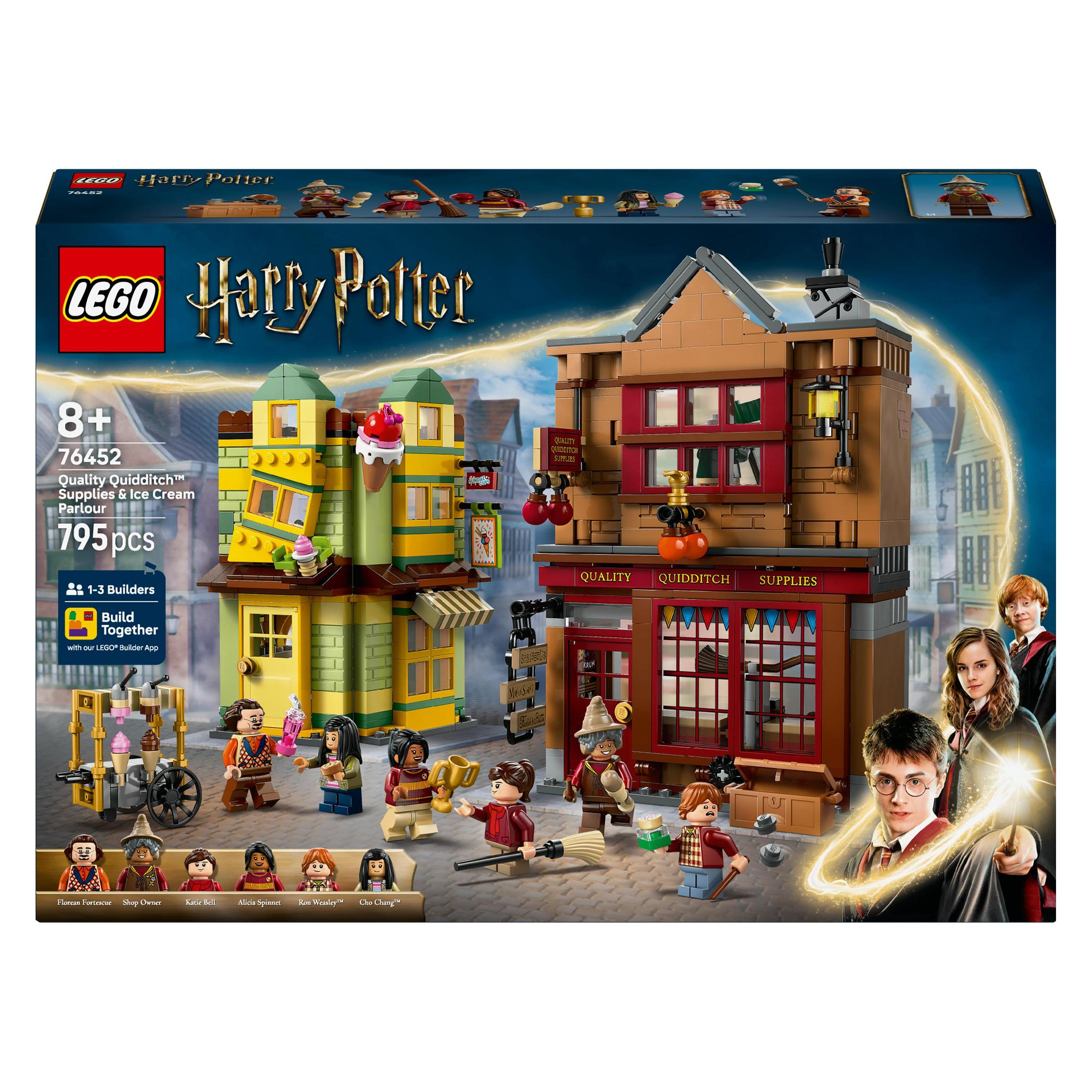 LEGO Qualität für Quidditch & Fortescues Eissalon (76452)