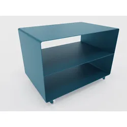 R 103 Rollwagen/Beistelltisch Azurblau (RAL 5009)