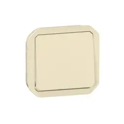 Legrand 069808L Plexo New Einsatz Wechselschalter 10 AX, Steckklemmen (SL), IP 55, IK 08, Beige