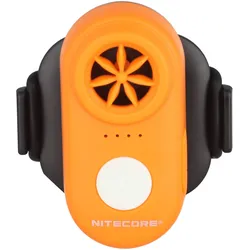 Nitecore elektronisches Notsignalgerät NWE10, Outdoor- und Notfallpfeife mit 126 dB, mit SOS-Modus, 80 Stunden Laufzeit