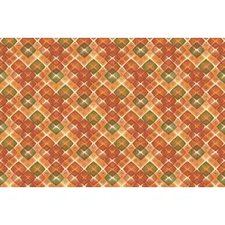 Airlaid Tischläufer Logan, 40 cm x 24 m, 1 Stück - Mank - Retro Ornamente
