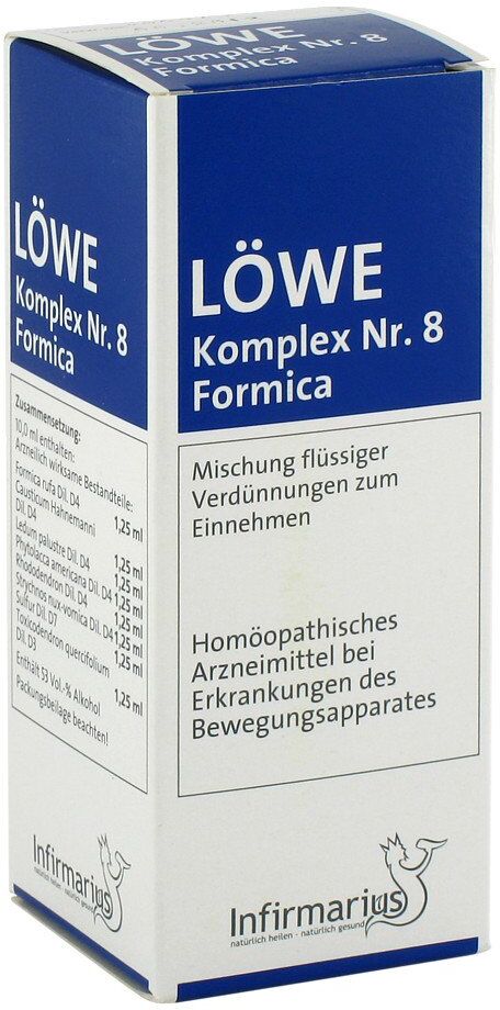 Löwe Komplex Nummer 8 Formica Tropfen 100ml