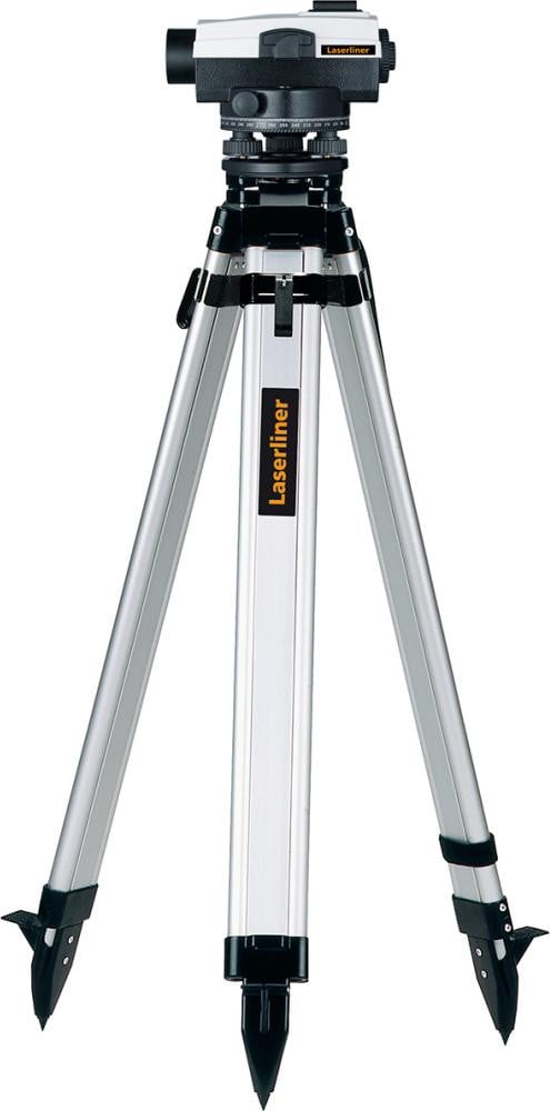 Laserliner AL 26 Plus Set Geodetische waterpas Zwart Grijs 1,65 m