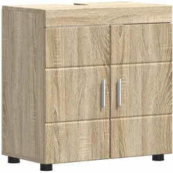 vidaXL, Badezimmerschrank, Inpenano (Waschbecken Schrank) (34 x 60 x 63 cm)