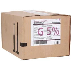 Glucose 5% Deltamedica Infusionslösung P 10X250 ml