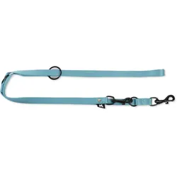 Martin Hondenriem Multipurpose Nylon Turquoise (Hund, Spazieren), Halsband + Leine
