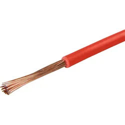 HERTH&BUSS Kabel, FLY, 1x 2,5mm2, 50m schwarz/rot - 51275109005 - schwarz/rot