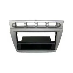 Kia Picanto (SA) 04/2004 - 11/2007 2-DIN Einbaurahmen mit Ablagefach Radioble...