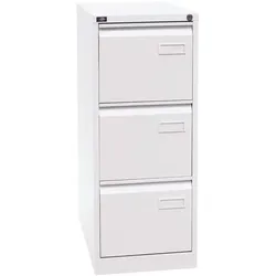 Bisley Light Hängeregistraturschrank »Light« A4, einbahnig, 3 Schübe weiß, 41.3x101.6x62.2 cm