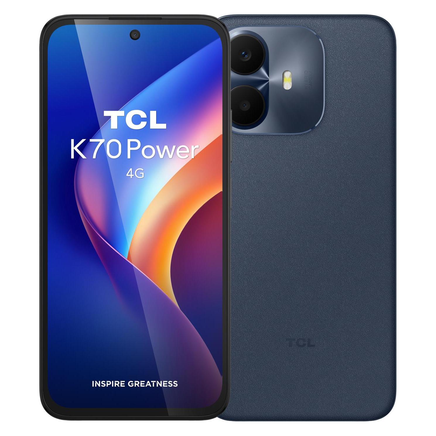 TCL K70 Power 4G (256 GB, Blue, Nebula Blue, 6.75", 4G) (T522E-2BLCA112)
