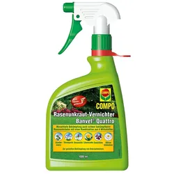 COMPO Rasenunkrautvernichter Banvel Quattro AF 1000 ml