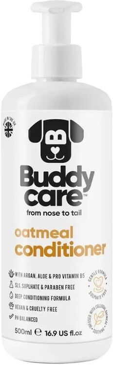Buddycare Condicionador Sem Enxágue de Aveia para Cães 500ml