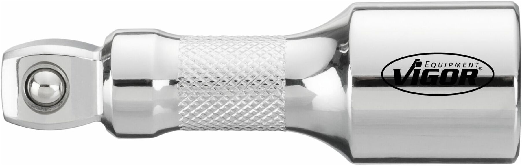 VIGOR Außenvierkant Antrieb 12,5 = 1/2 Zoll Innenvierkant Antrieb 12,5 = 1/2 Zoll Schwenkbare Verlängerung V4318 Vierkant hohl 12,5 mm (1/2 Zoll) Vier)
