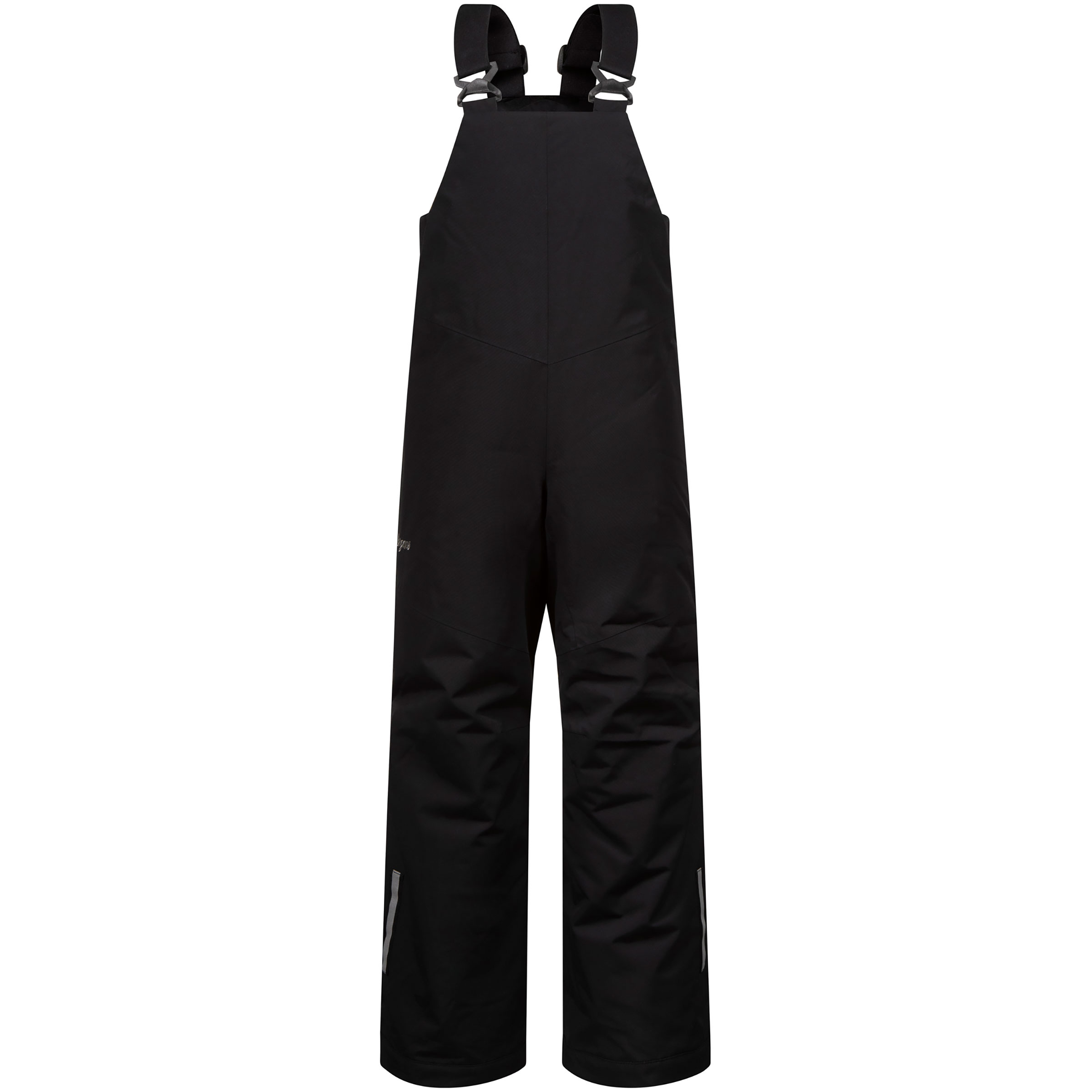 Bergans Lilletind Insulated Shell Bib Hose Kinder Isolationshose schwarz Größe 110 Skifahren | Rodeln Winddicht