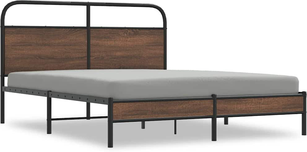 Borough Wharf Altis Bed Frame Sonoma Oak 140 x 190cm