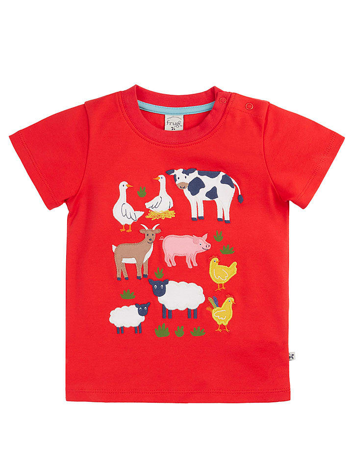 Frugi Shirt in Rot - 110/116