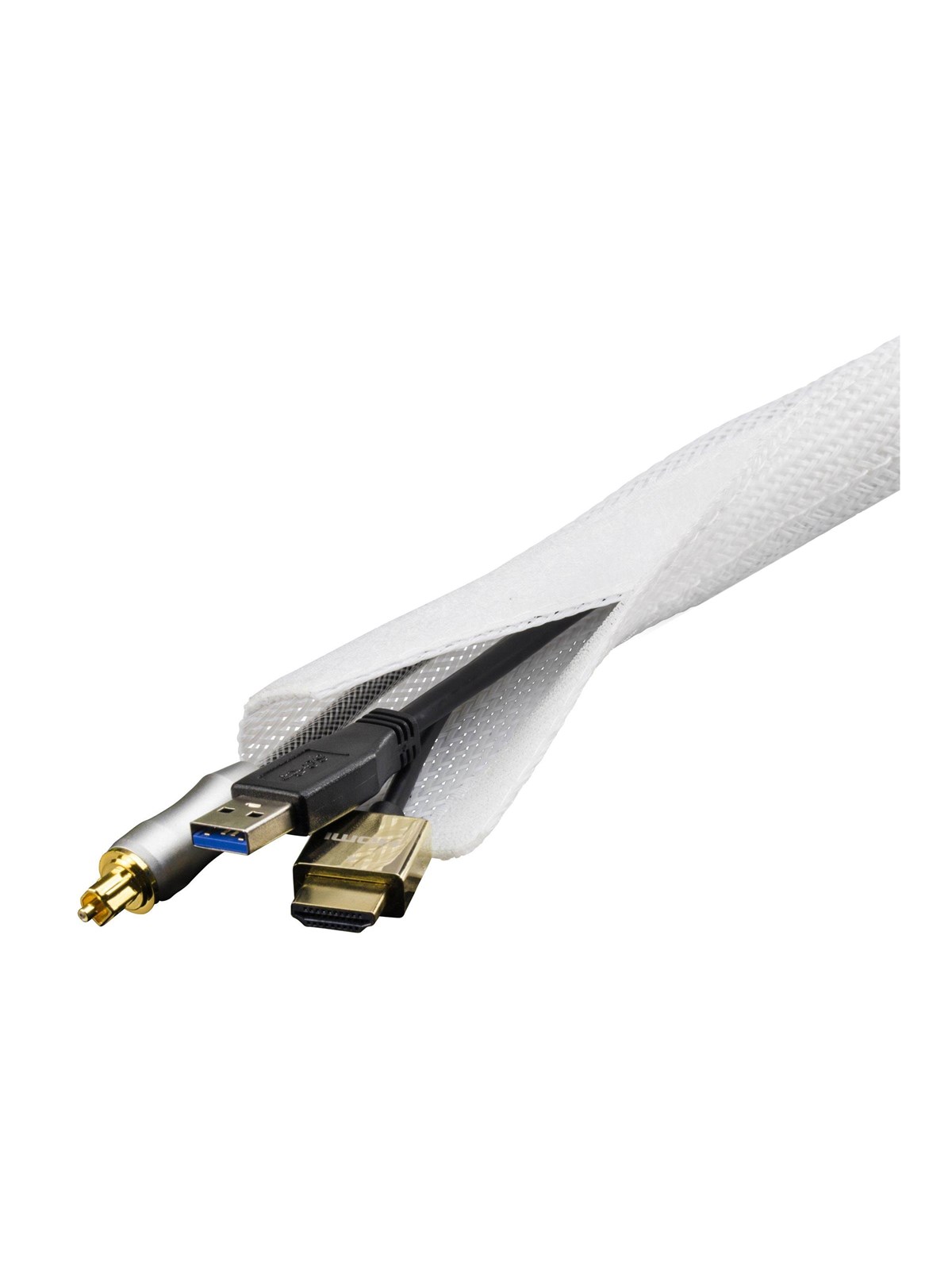 Deltaco Cable Sorting Stocking 3 m White